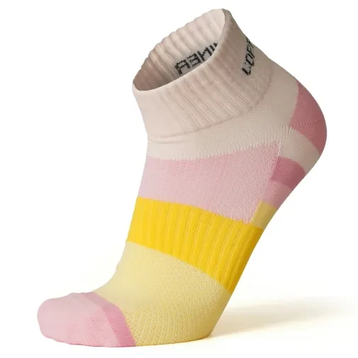 Copperminer Ženske čarape Run, Roze-žute