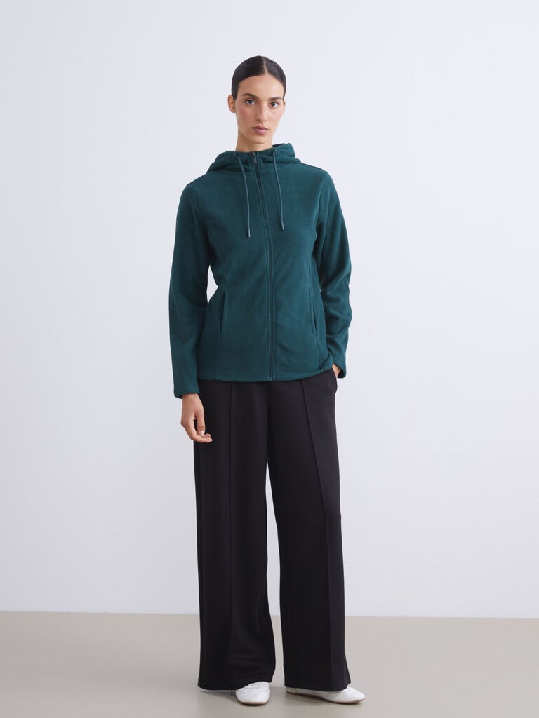 LC Waikiki Ženski duks W5AL25Z8-HKE, Zeleni