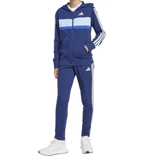 Adidas Komplet trenerka za dečake j 3s tib ft ts, Plava