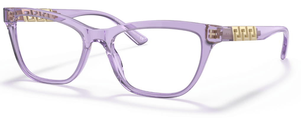 VERSACE Okvir za naočare 0VE3318 5353 54, Ženski, Svetlosivi