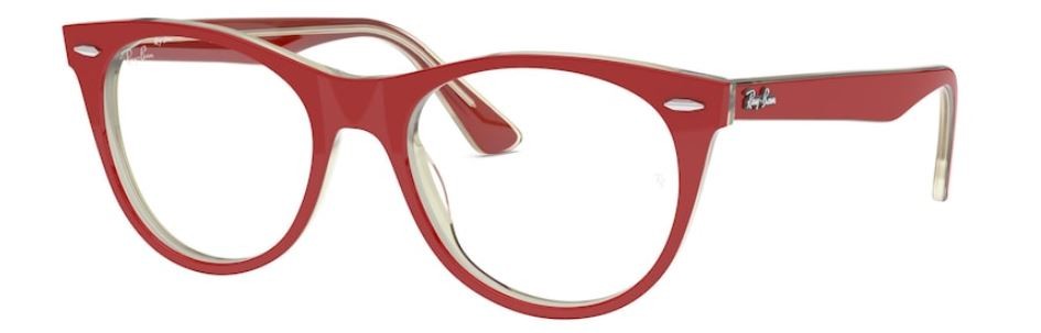 Ray-Ban Okvir za naočare Wayfarer II  0RX2185V 5987 52, Ženski, Crveni