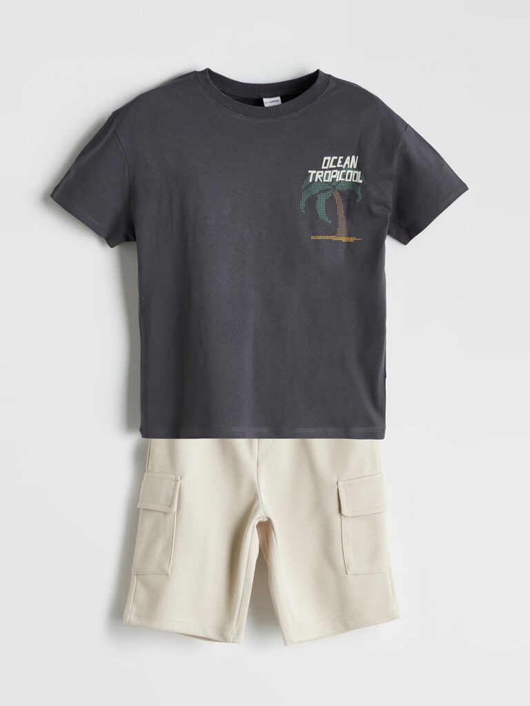 LC Waikiki Majica za dečake , S5I705Z1-HEF, Antracit