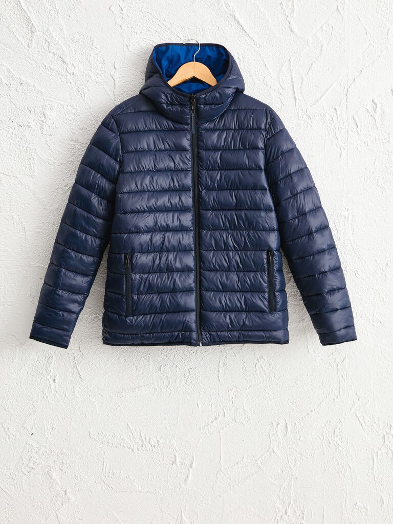 LC Waikiki Muška jakna S10397Z8-PX9, Plava