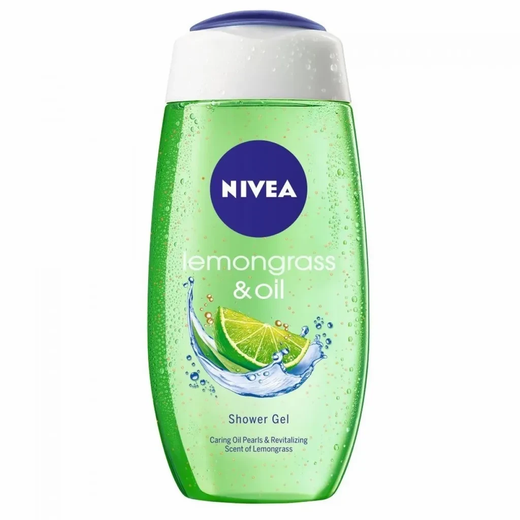 Nivea Ženski gel za tuširanje 81067, Lemongrass&oil, 250ml