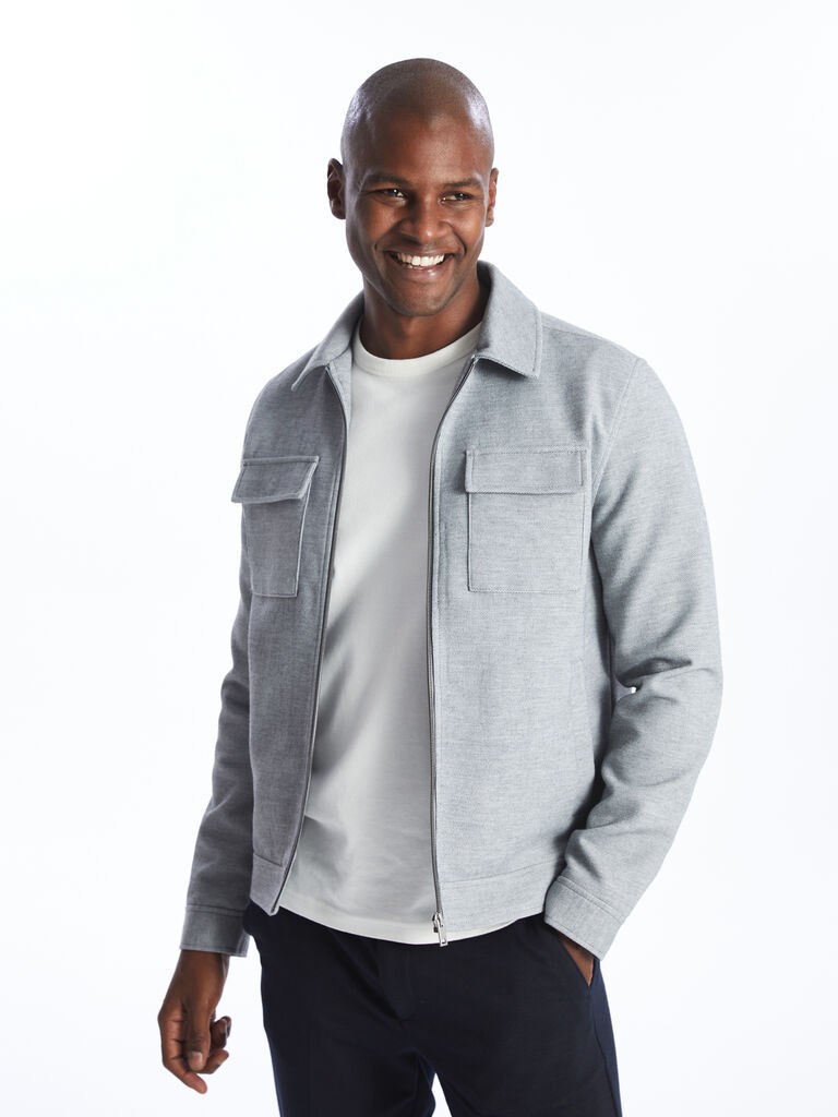 LC Waikiki Muška jakna S40816Z8-LAL, Siva