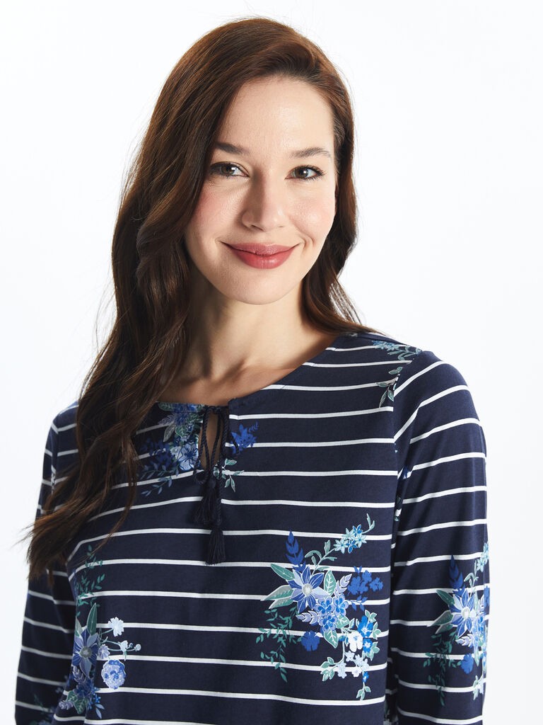 LC Waikiki Ženska bluza S4FI02Z8-LGS,Teget