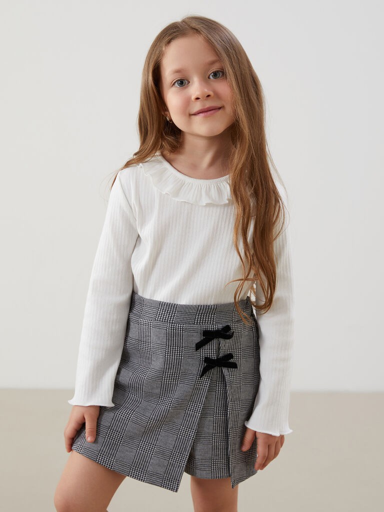 LC Waikiki Majica za devojčice, S54155Z1-FES, Bela