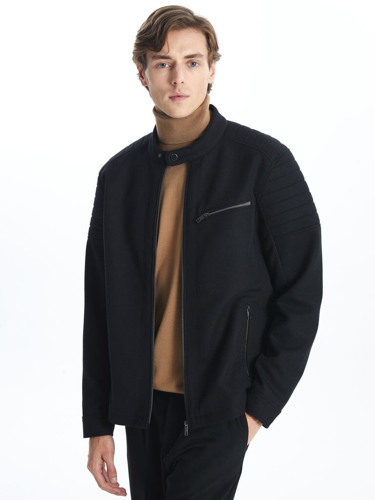 LC Waikiki Muška jakna S53714Z8-CVL, Crna