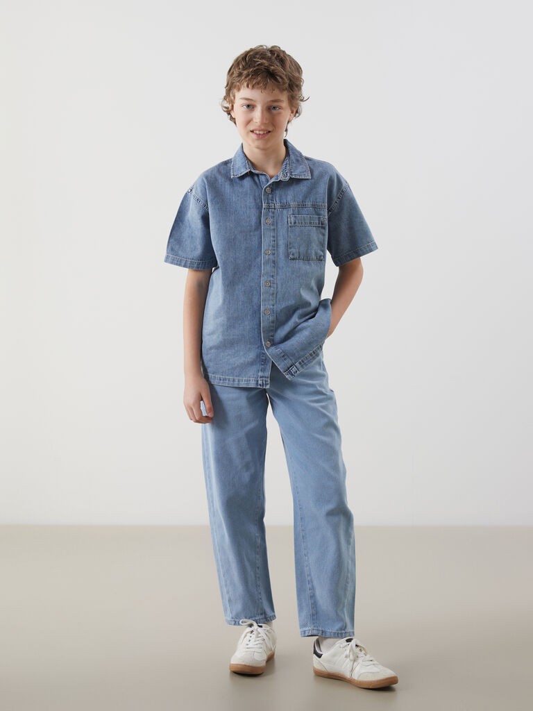 LC Waikiki Farmerke za dečake, S52931Z4-311, Plave