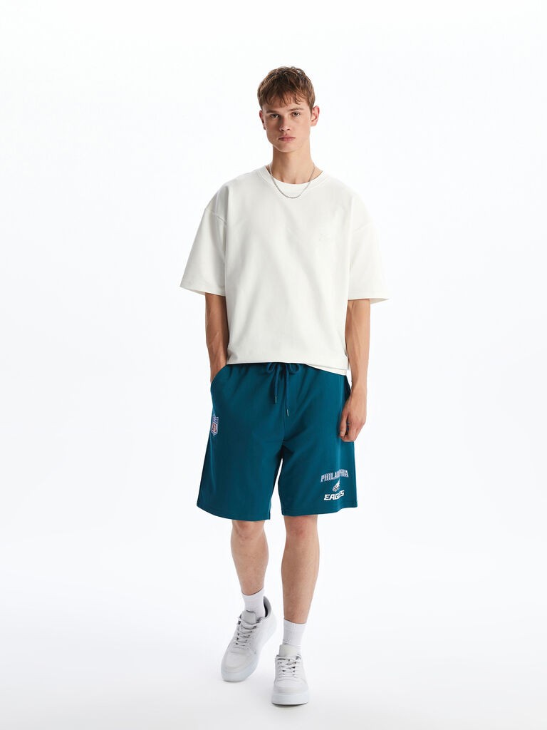 LC Waikiki Muški šorts S5JT88Z8-V9G, Petrolej