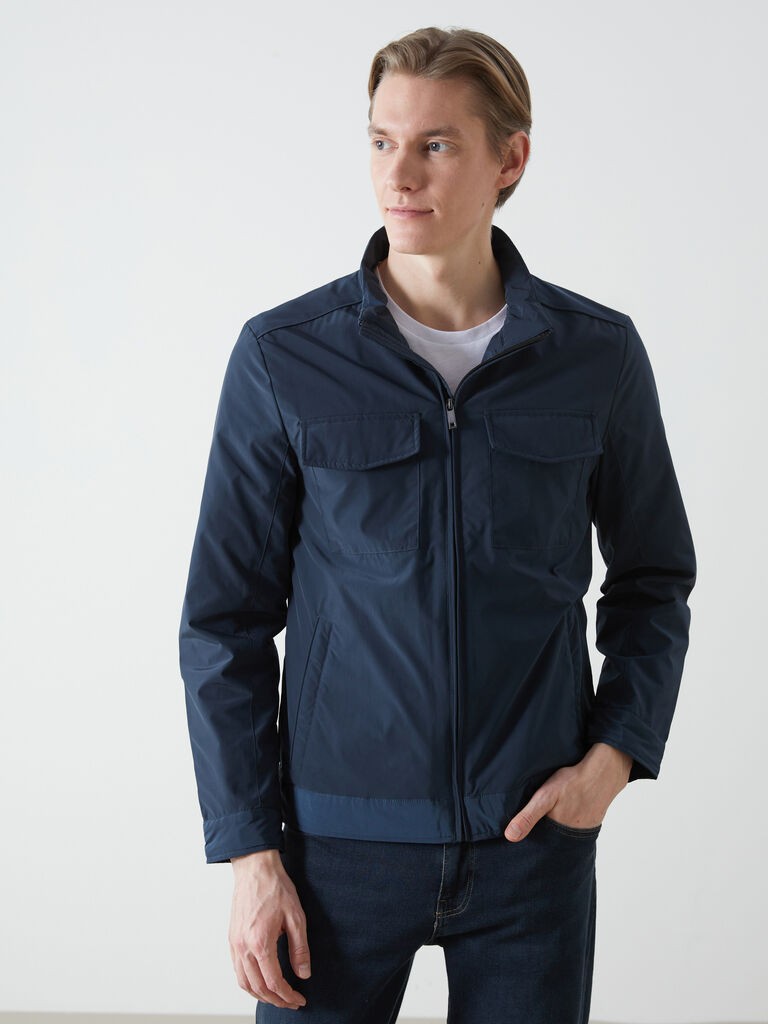 LC Waikiki Muška jakna S51904Z8-YMZ, Teget