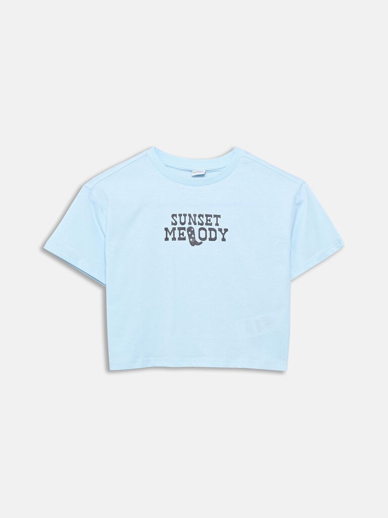 LC Waikiki Majica za devojčice, S5BK16Z4-FUX, Plava