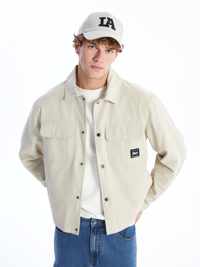 LC Waikiki Muška jakna S51552Z8-D1N, Bež