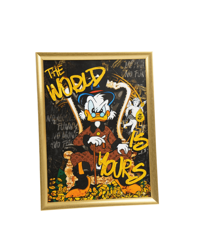 Fortune Frames Ram za slike Duck's World, Zlatne boje