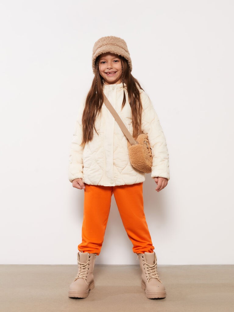 LC Waikiki Jakna za devojčice, S30373Z4-FVU, Bež