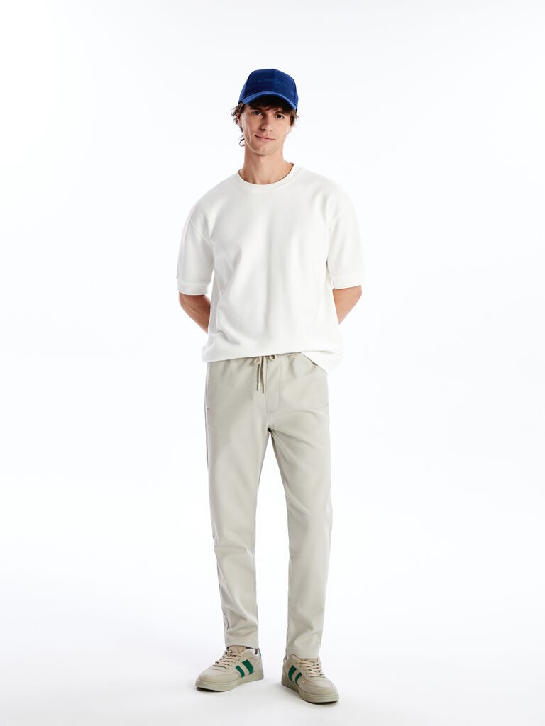 LC Waikiki Muške pantalone W42280Z8-RST, Bež