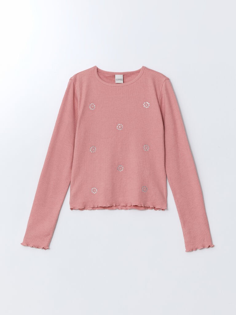 LC Waikiki Majica za devojčice, S50891Z4-FFK, Roze