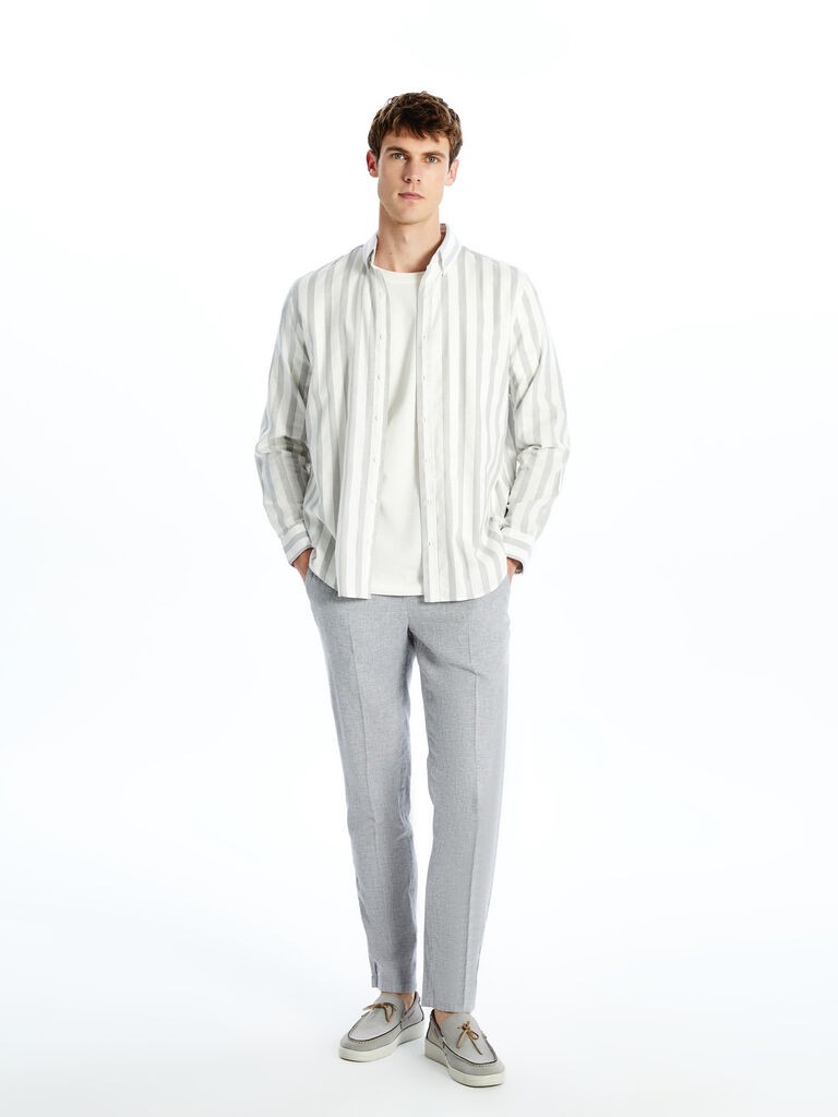 LC Waikiki Muške pantalone S5EE50Z8-Z3A, Sive