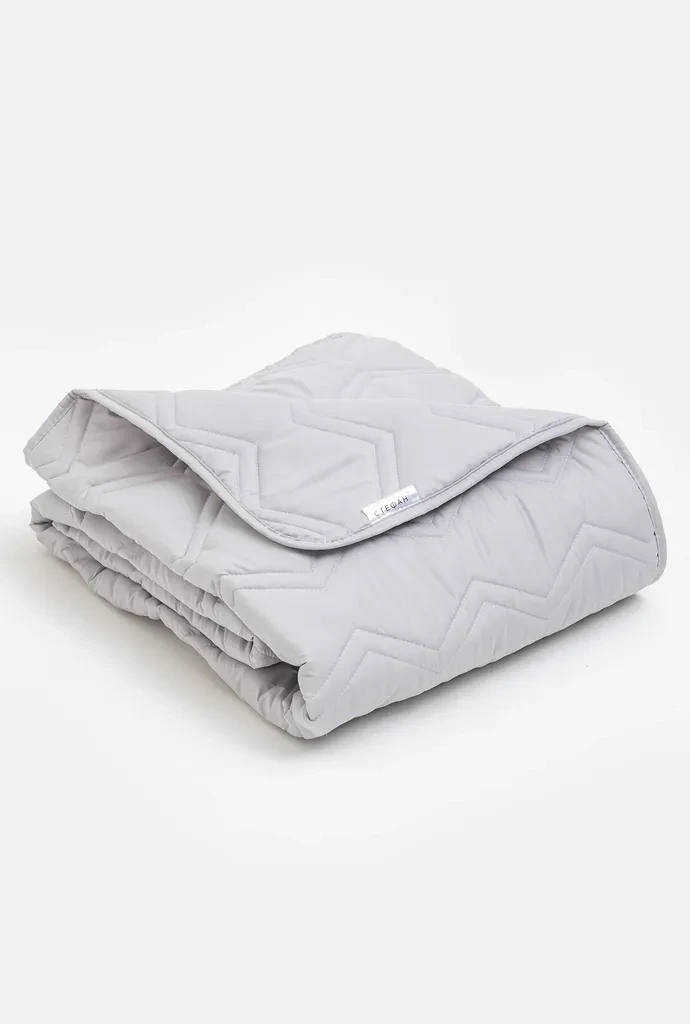 Stefan Mikrofiber prekrivač,  200x200cm, Svetlosivi