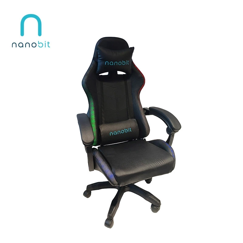 Nanobit Gaming stolica NB402 RGB, Crna