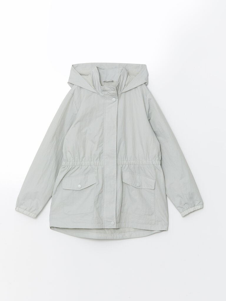 LC Waikiki Jakna za devojčice, S50460Z4-G5A, Siva