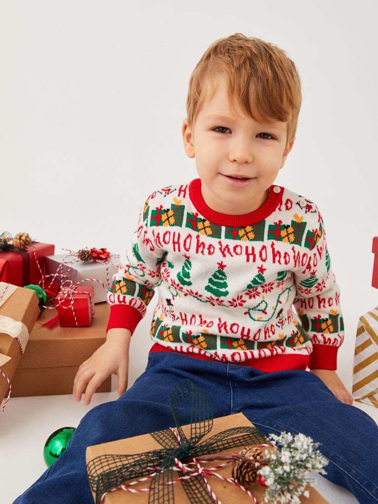 LC Waikiki Džemper za dečake, W29637Z1-MHK, Bež