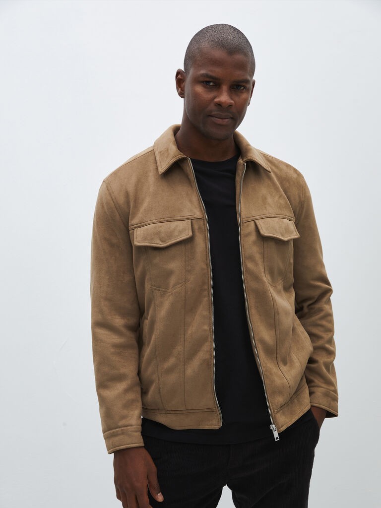 LC Waikiki Muška jakna S40042Z8-DVB, Braon