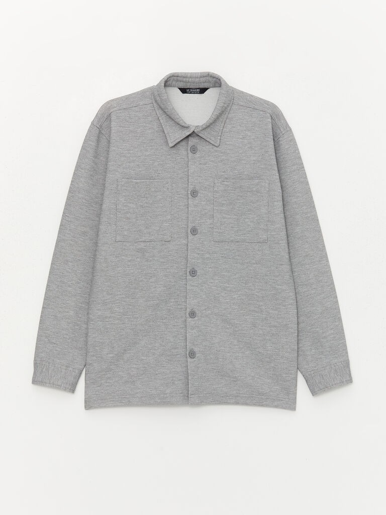 LC Waikiki Košulja za dečake S46932Z4-J2B, Siva