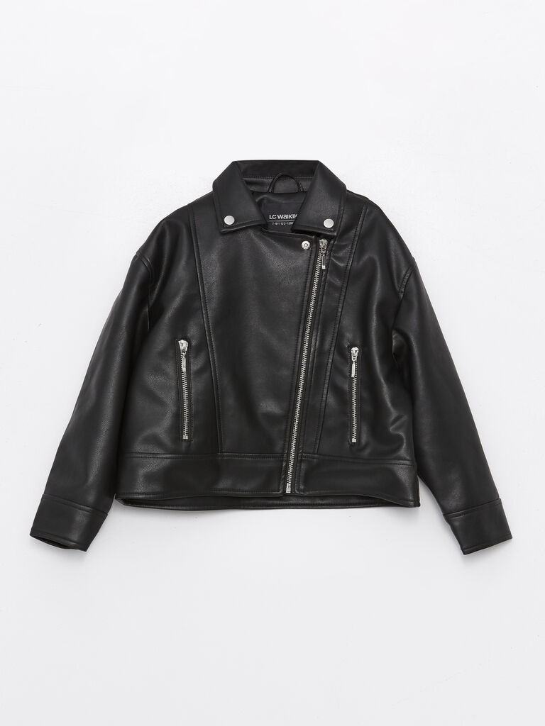 LC Waikiki Jakna za devojčice W41166Z4-CVL, Crna