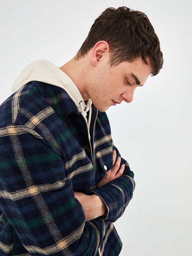 LC Waikiki Muška jakna S1CF15Z8-LM8, Zelena