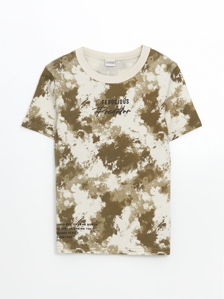 LC Waikiki Majica za dečake kratkih rukava S57135Z4-LS6, Šarena