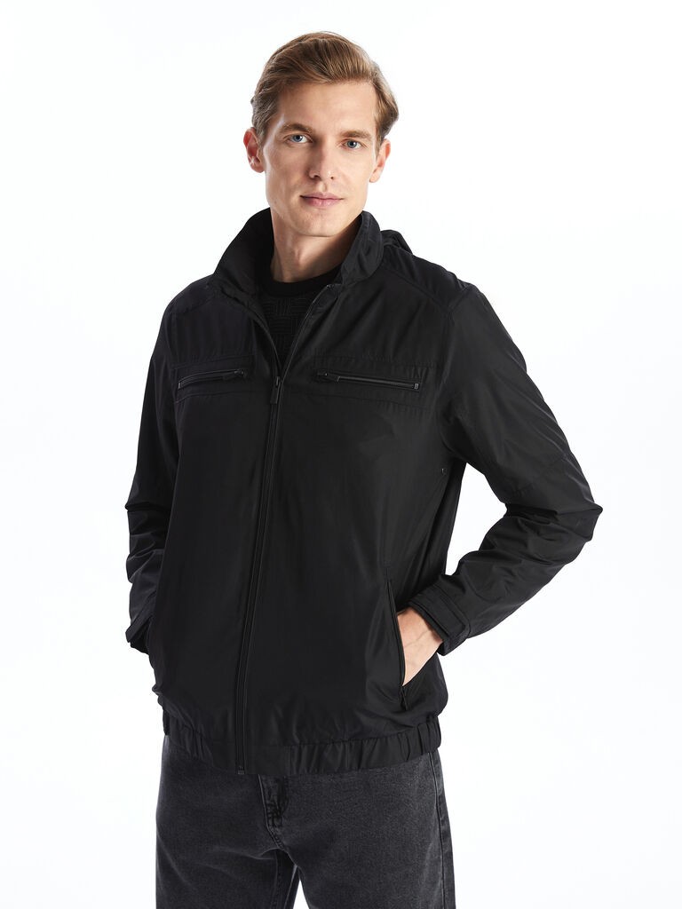 LC Waikiki Muška jakna S50915Z8-CVL, Crna