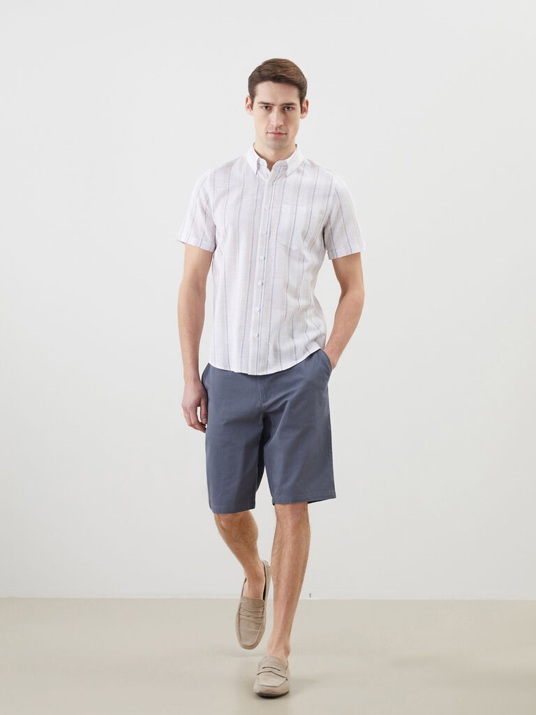 LC Waikiki Muški šorts S51095Z8-VYN, Sivi