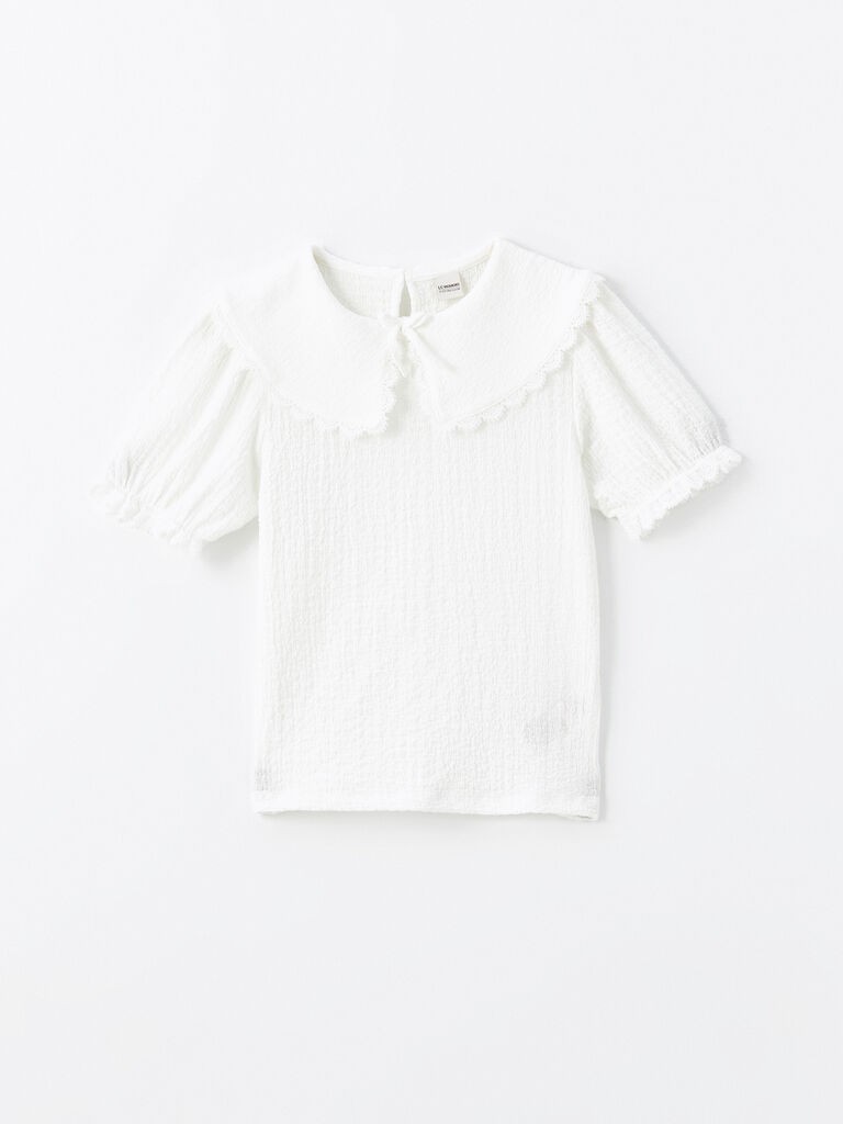 LC Waikiki Bluza za devojčice S56403Z4-R9J, Bela