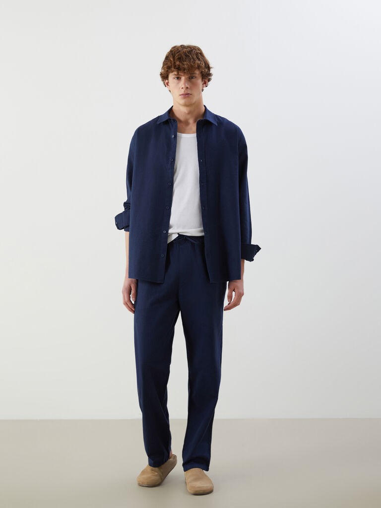 LC Waikiki Muške pantalone S5FQ94Z8-Z46, Teget