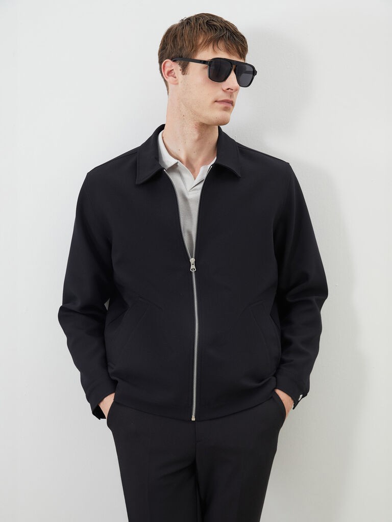 LC Waikiki Muška jakna S61846Z8-CVL, Crna