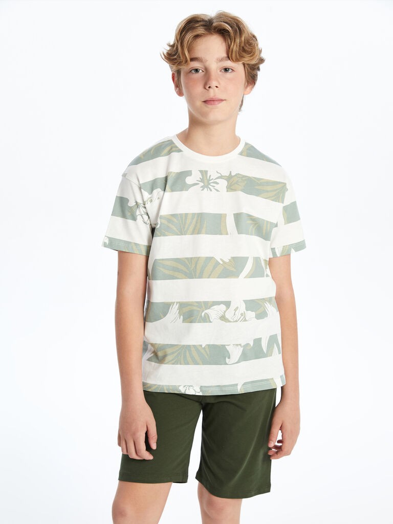 LC Waikiki Pidžama za dečake, S58384Z4-LQA, Bež