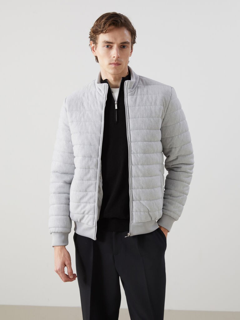 LC Waikiki Muška jakna S53350Z8-LAL, Siva