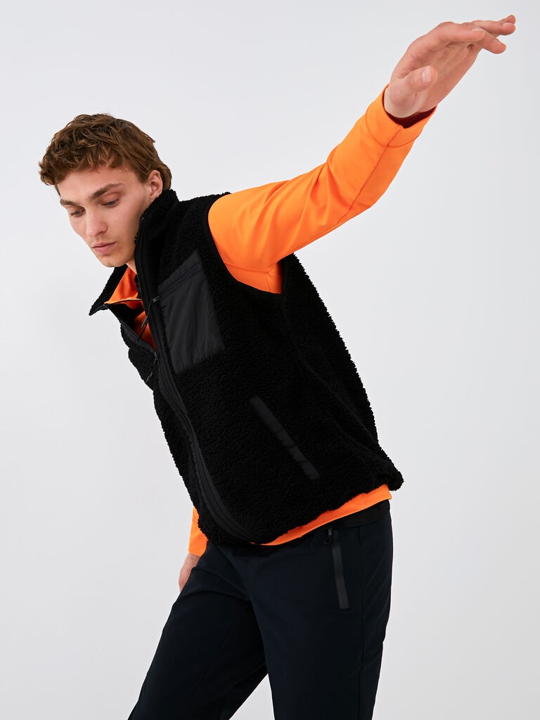 LC Waikiki Muški prsluk S1DD83Z8-CVL, Crni