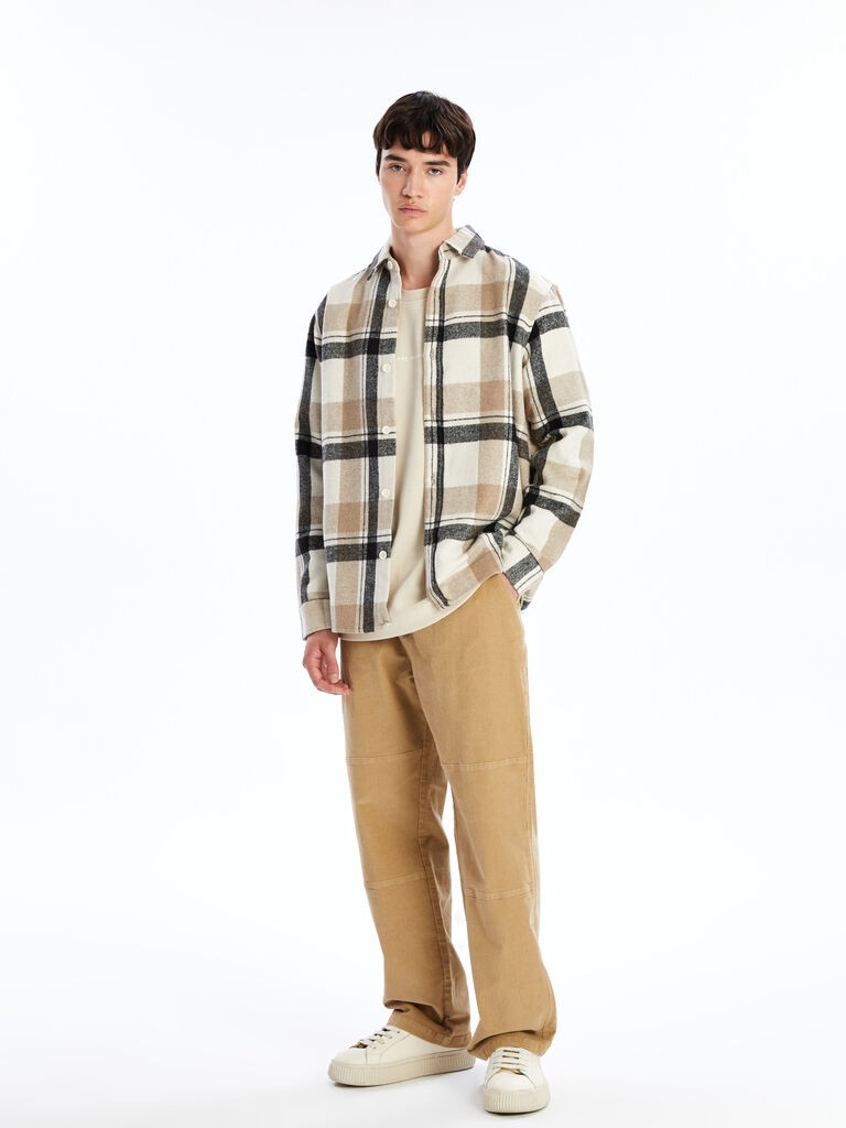 LC Waikiki Muške pantalone W4AQ63Z8-YCB, Bež