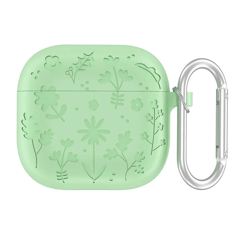 Zaštitna futrola Flower za AirPods 3, Svetlozelena