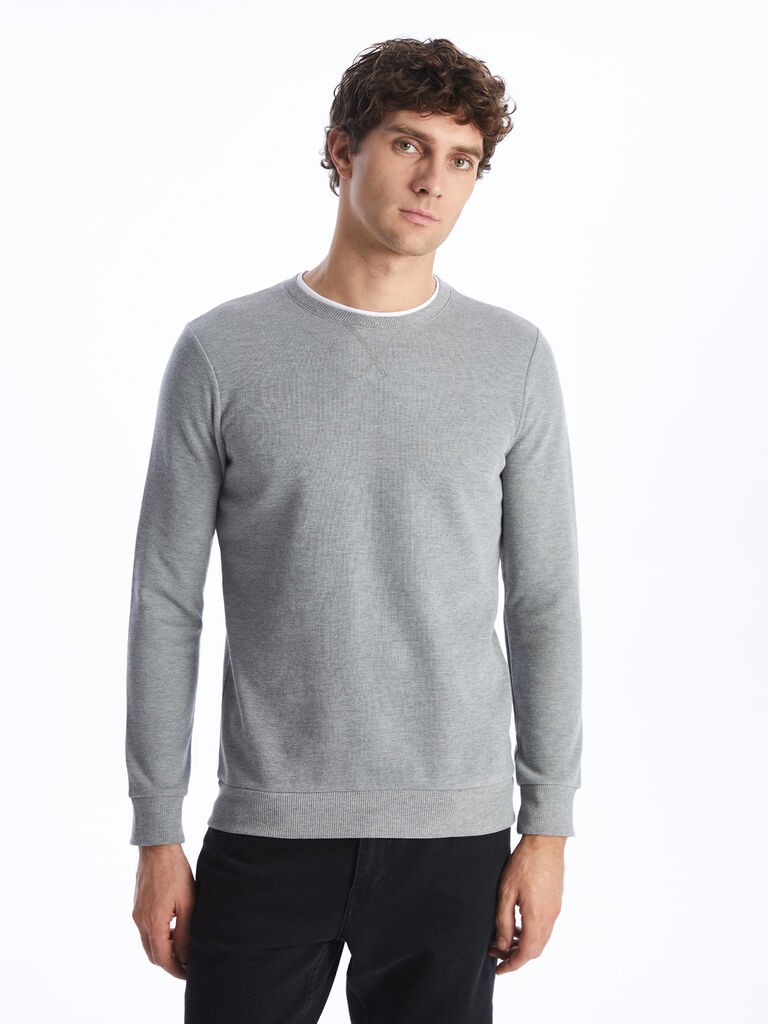 LC Waikiki Muški duks S40776Z8-F2T, Siva