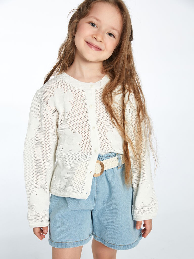LC Waikiki Kardigan za devojčice S5AS34Z1-FDL, Beli