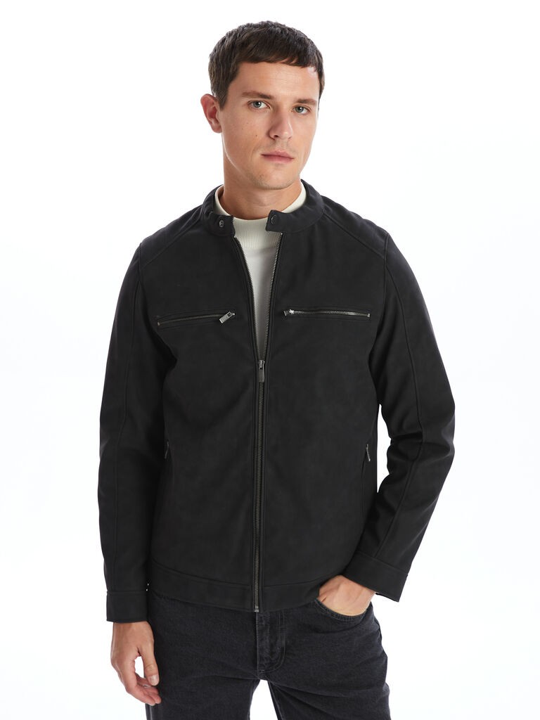 LC Waikiki Muška jakna S51169Z8-CUZ, Crna