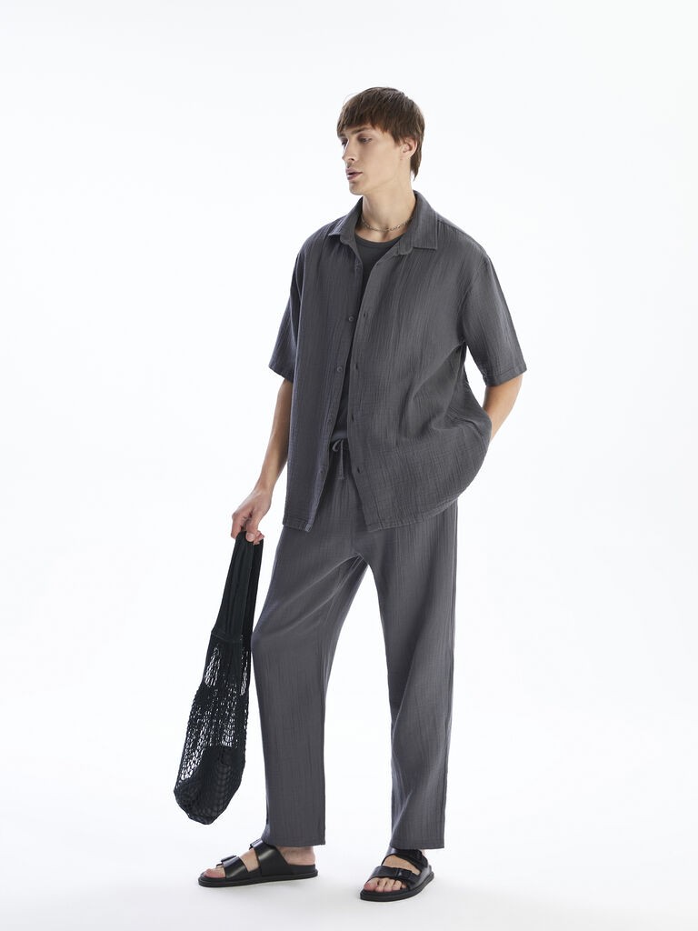 LC Waikiki Muške pantalone S59250Z8-YRH, Sive