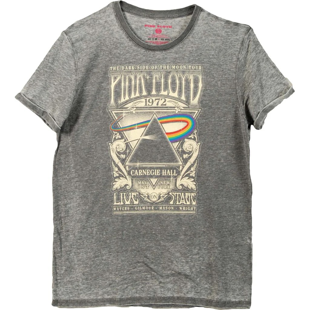 Majica PinkFloyd Carnegie Hall BO, Siva