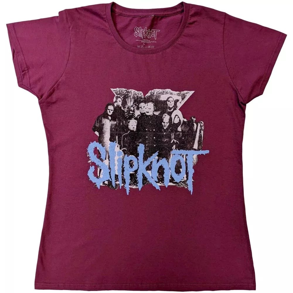 Ženska majica Slipknot Goat Logo Demon, Bordo