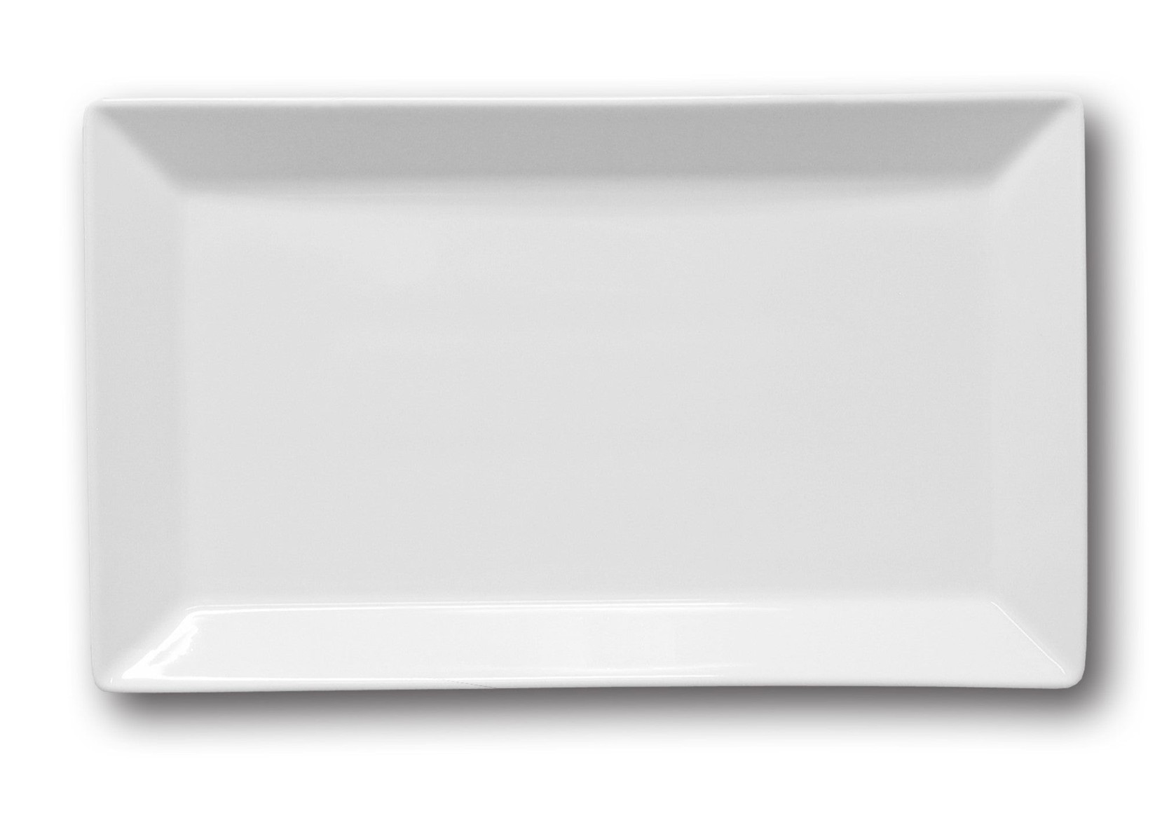 SATURNIA Oval Table, 29 x 17.5 cm, Beli