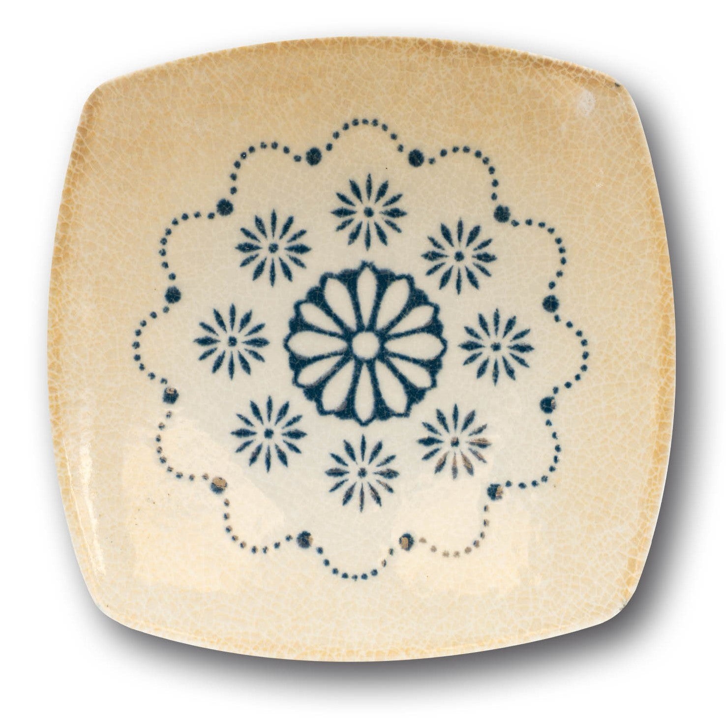 SATURNIA Tanjir desertni Square Table, 21 cm