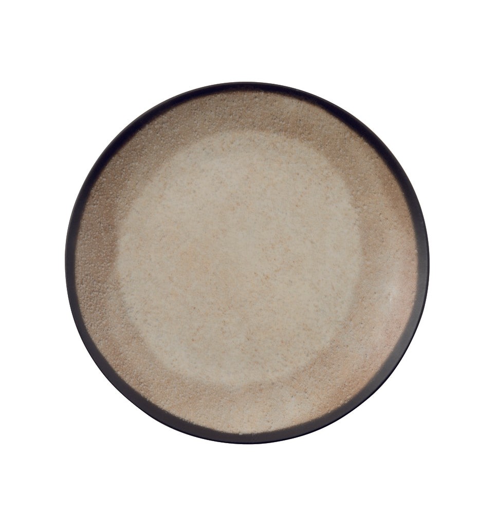 ARTHUR KRUPP Tanjir plitki Shade Matt, Earth Stoneware, 20 cm, Braon